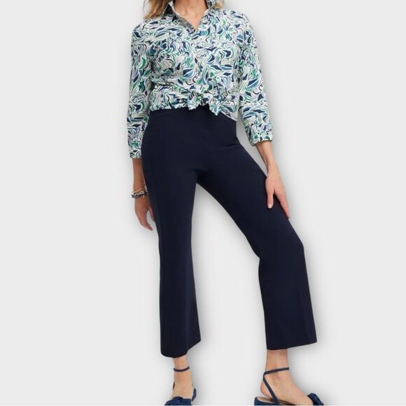 Chico’s Kick Flare Pants in Blue Women’s Size 00 - Picture 8 of 8